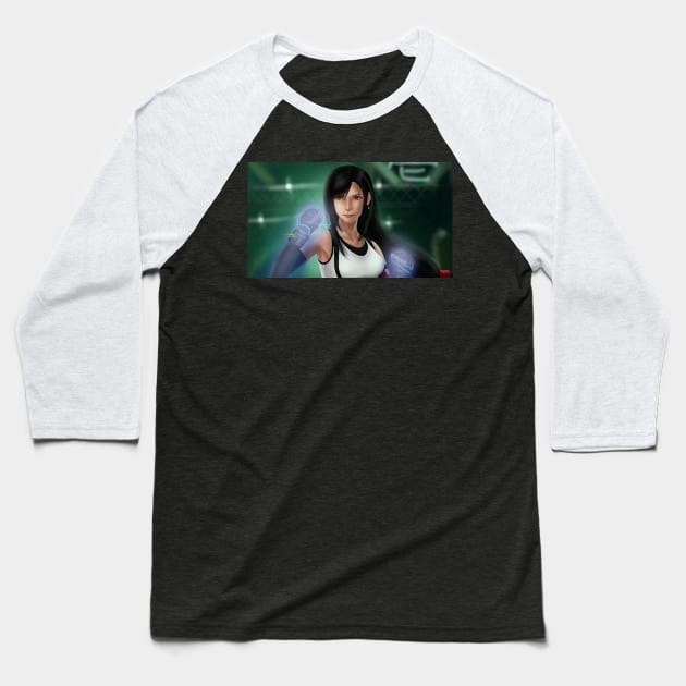 Tifa 1 Baseball T-Shirt by gagimas